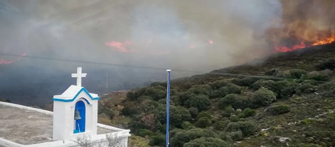 Άνδρος: Πρόεδρος κοινότητας είχε απειλήσει ότι «θα βάλει φωτιά στο νησί»